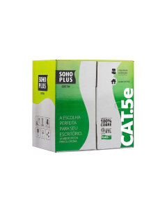 CABO DE REDE CAT5E 24AWG X 4 PARES CAIXA 305MTS BRANCO - FURUKAWA